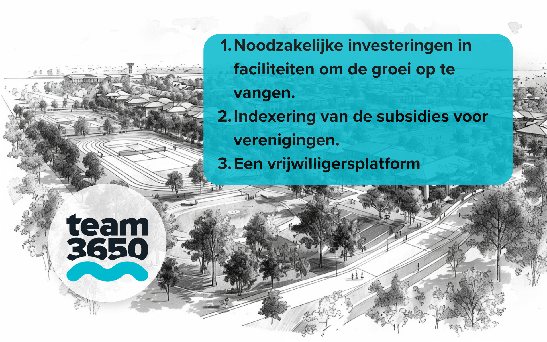 Een toekomst voor sport en verenigingen!